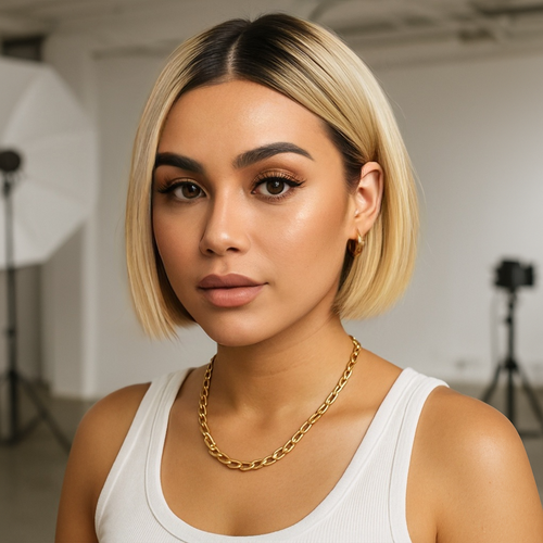Coco - 5x5 hd Blonde lace closure bob wig