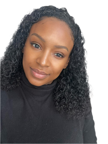 No lace wig. Wig for natural leave out 