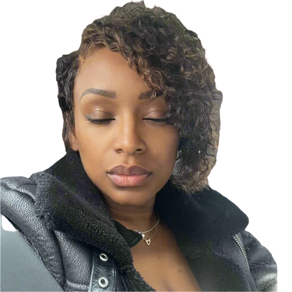 Full lace pixie cut wig 