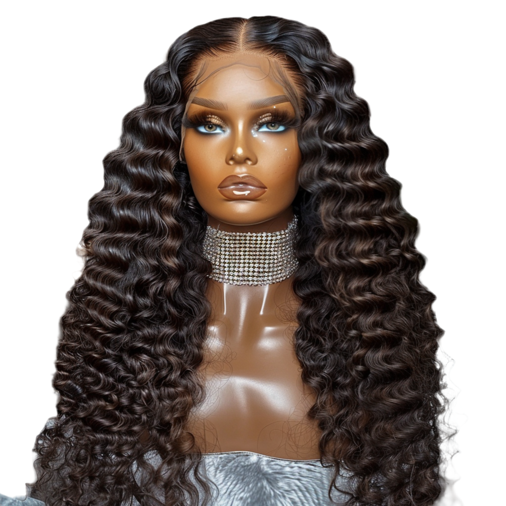 Kinky curly lace closure wig transparent lace wigs London 