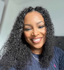 Kinky Curly Virgin Hair Seamless Clip In’s 1b Colour