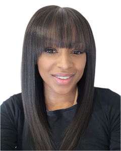 Sam - Lace closure fringe wig