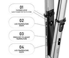 Load image into Gallery viewer, Titanium hair straightener