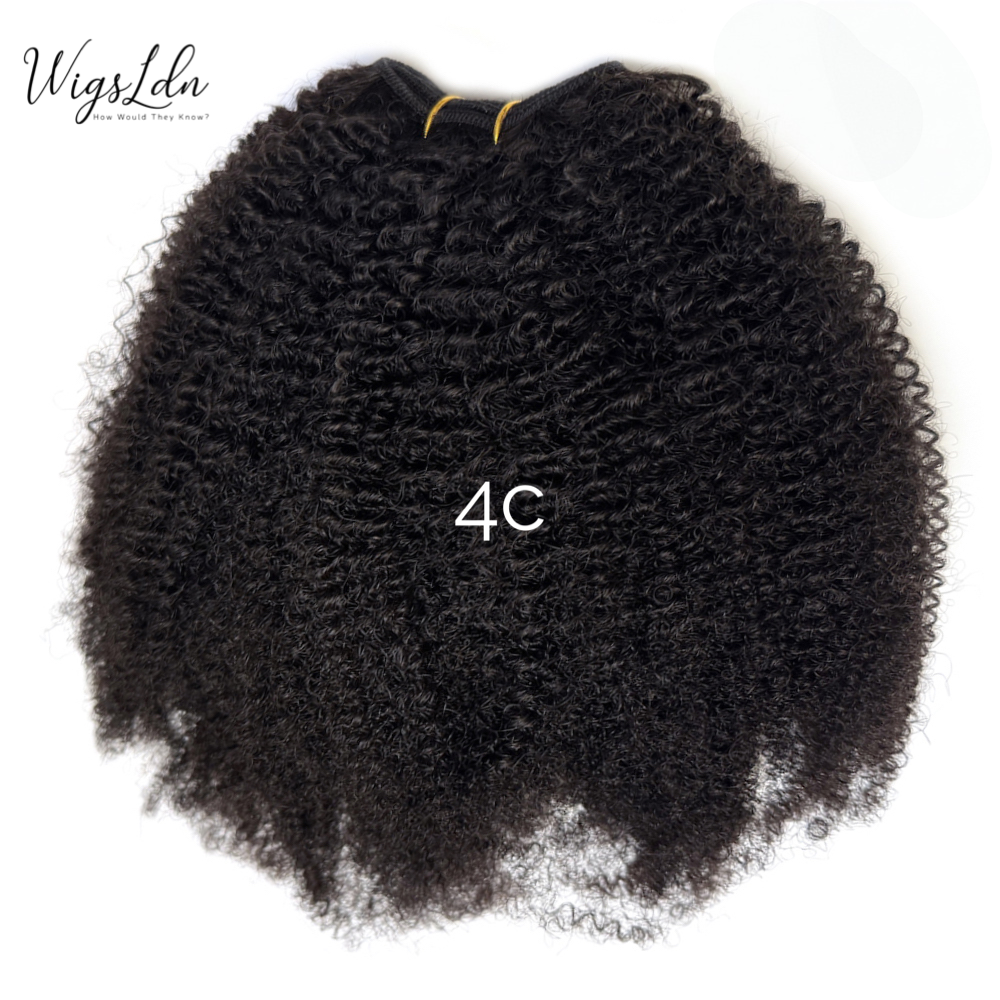 4c texture hair extensions afro hair 