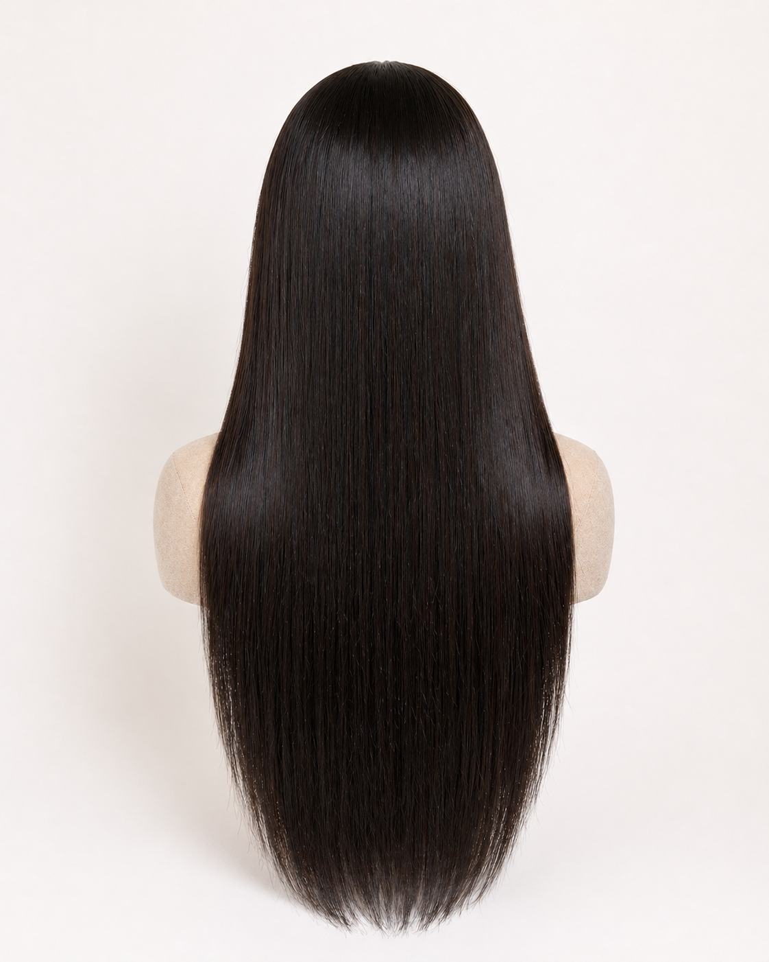 Straight Virgin Hair Natural 1b Colour Hd Lace Frontal Wig 13x6