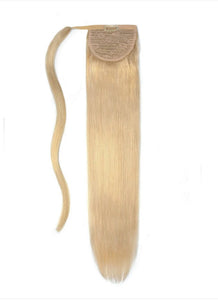 Blonde 613 Velcro Virgin Hair Ponytail Hair Extensions Wigs Ldn Wigs London 1