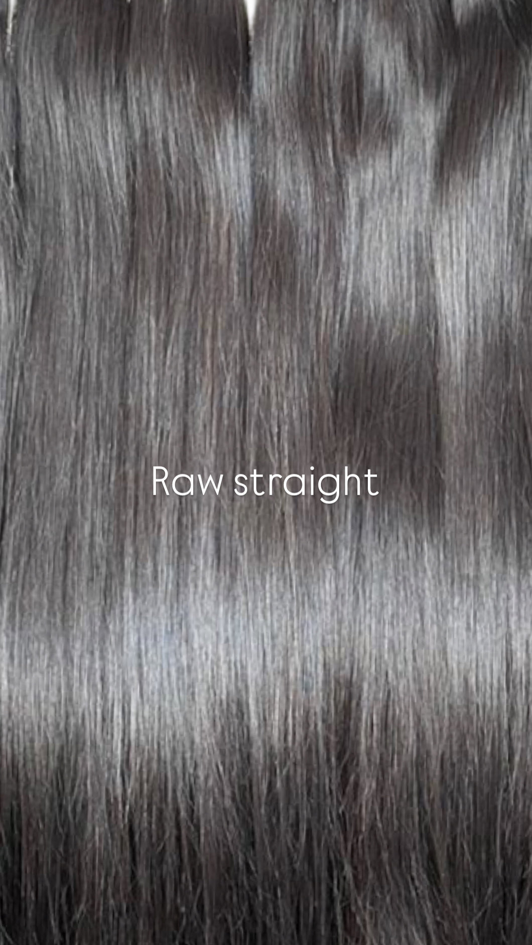 Vietnamese straight raw hair weft 