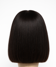 Load image into Gallery viewer, Straight Virgin Hair Bob Glueless customised wig 13x4 HD lace frontal