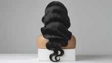Load image into Gallery viewer, Virgin Hair U Part V Part Custom Wigs Natural 1b Colour