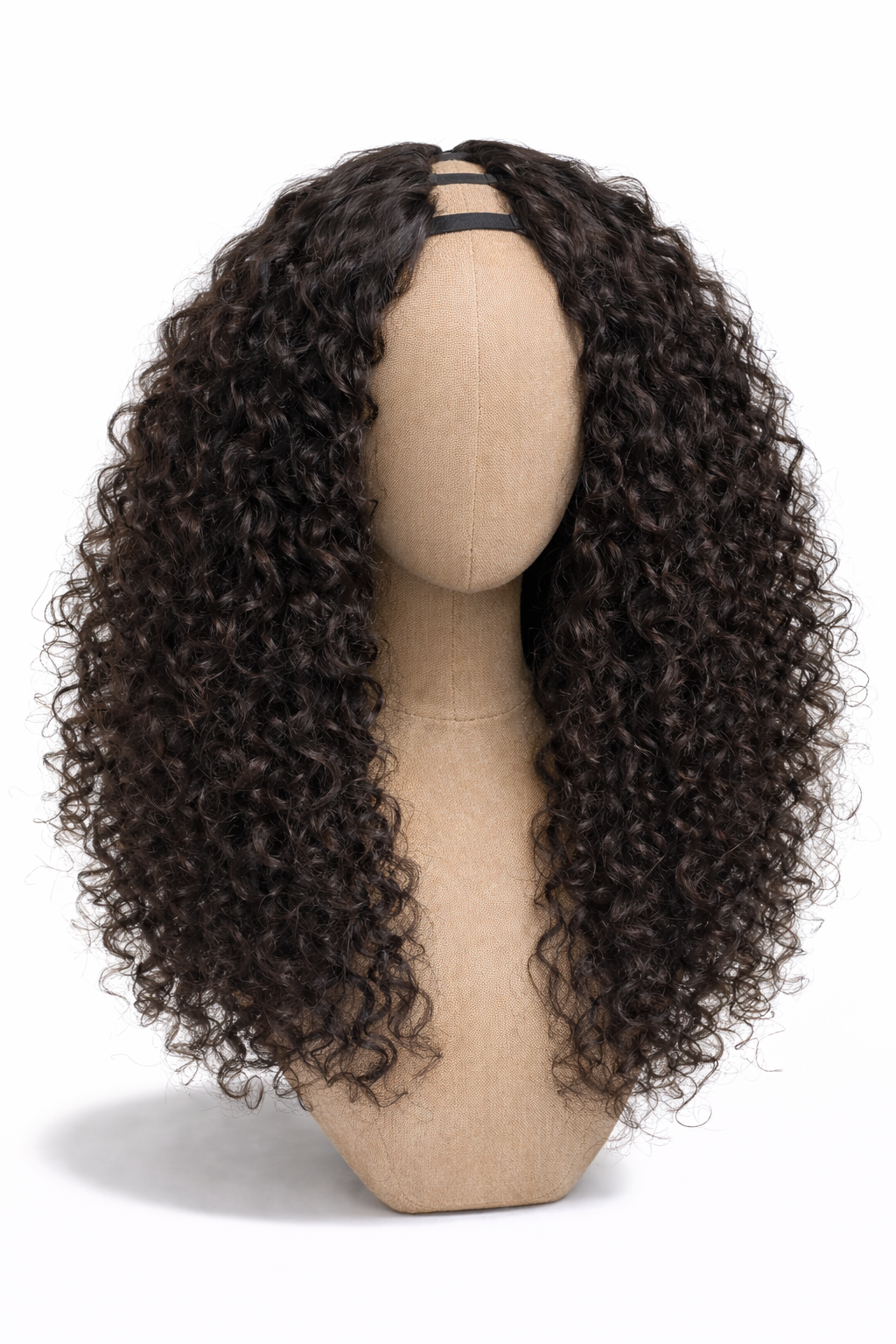 Virgin Hair U Part V Part Custom Wigs Natural 1b Colour