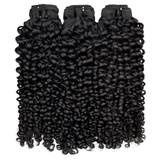 Jerry coil texture hair bundles