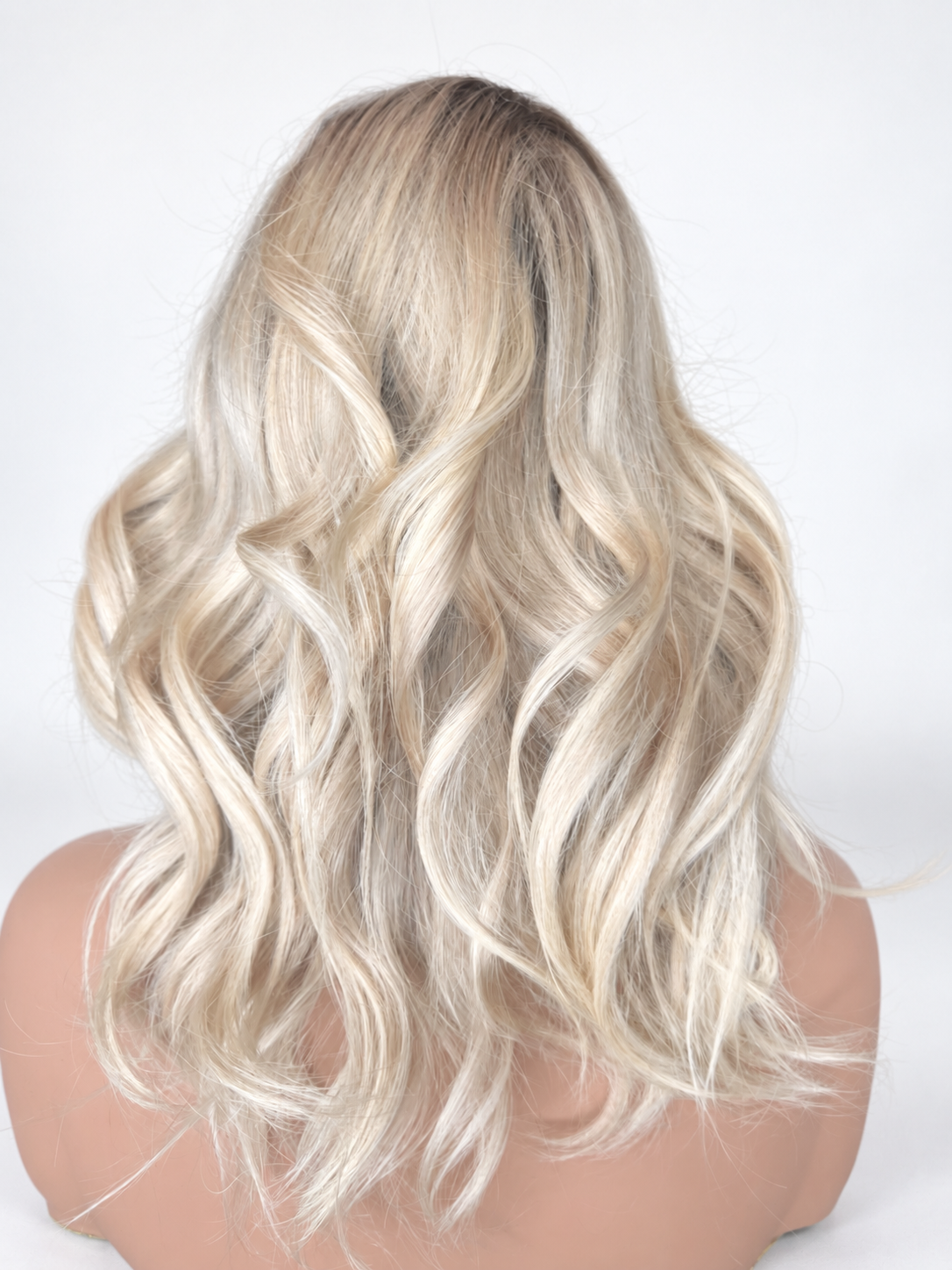 Ash Blonde Virgin Hair 5x5 HD Lace Closure Wig