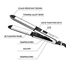 Load image into Gallery viewer, Titanium hair straightener