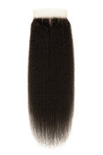 Load image into Gallery viewer, 5x5 Lace closures kinky Straight
