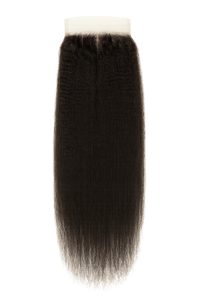 5x5 Lace closures kinky Straight