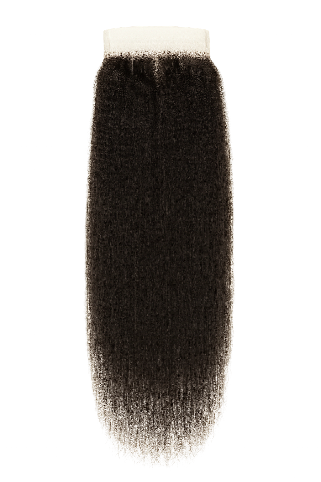 5x5 Lace closures kinky Straight