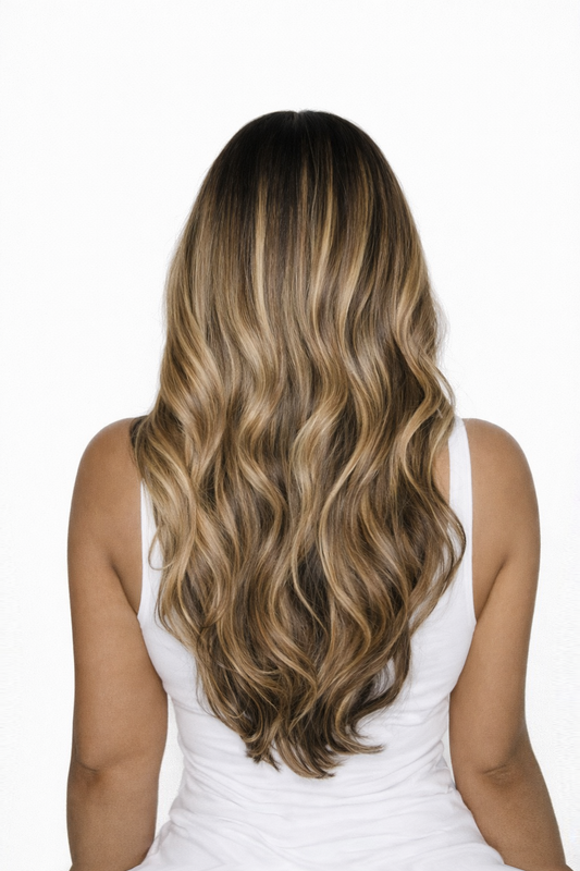 Custom Coloured Raw Hair Wig Straight 13x6 HD Lace Frontal