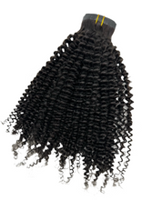 Load image into Gallery viewer, Kinky curly clip in hair extensions 