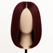 Load image into Gallery viewer, Vietnamese super double drawn bob wig 99j colour