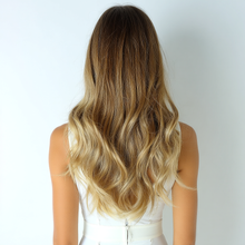 Load image into Gallery viewer, Blonde Balayage Virgin Hair U Part V Part Custom Wigs 180% Density